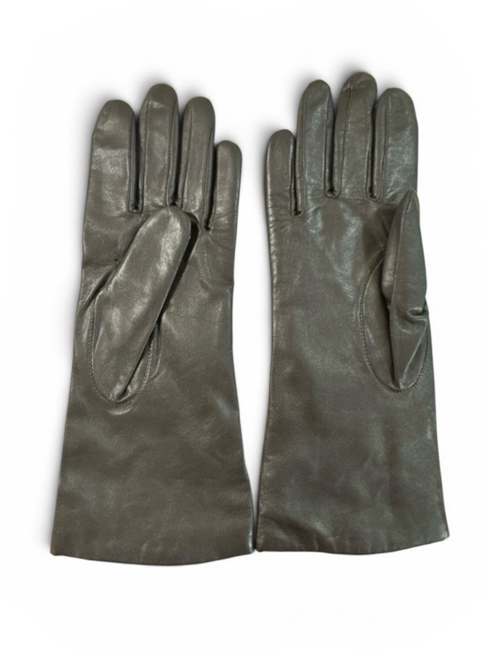 Vintage Leather Driving Gloves Womens Size 7 Brown